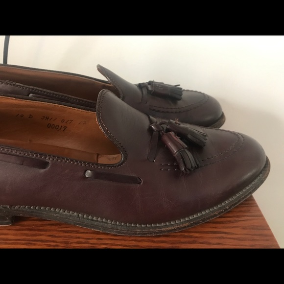 brooks brothers cordovan tassel loafer